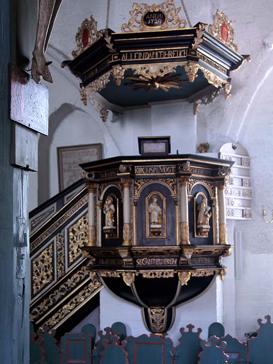 Kanzel in St. Clemens